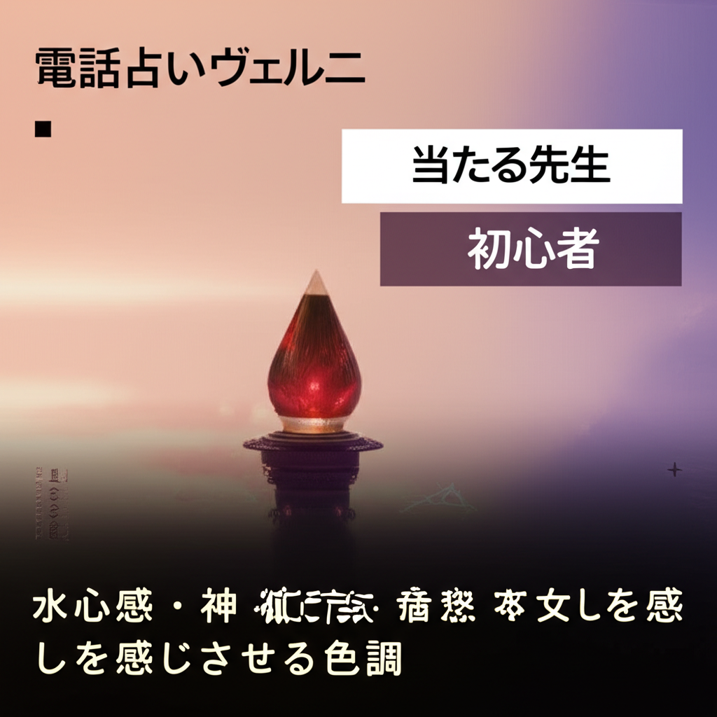 【忙しい会社員必見】電話占いヴェルニで当たる先生を見つける！初心者向け完全チェックリストで失敗しない選び方